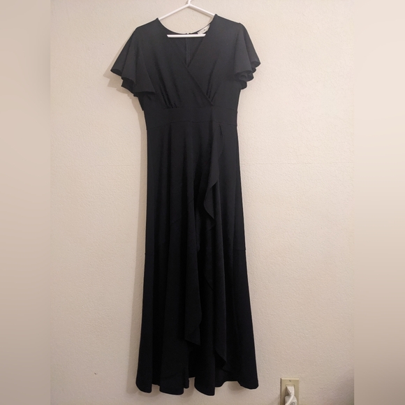 ZZV (Amazon Brand) Black Long Formal Dress - Picture 1 of 12